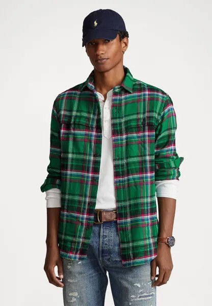 Рубашка LONG SLEEVE SPORT Polo Ralph Lauren, зеленый/черный