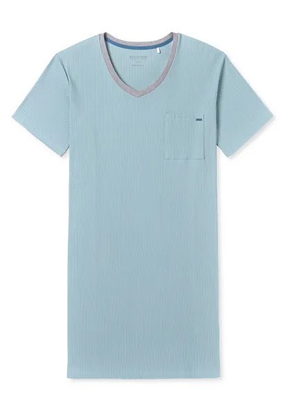 Ночная рубашка Schiesser Casual Nightwear, цвет Bluebird