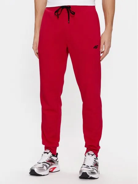 Спортивные брюки стандартного кроя 4F, красный
