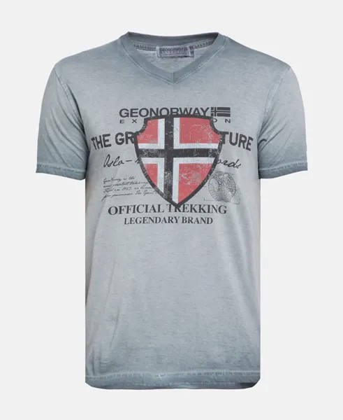Футболка Geographical Norway, темно-серый