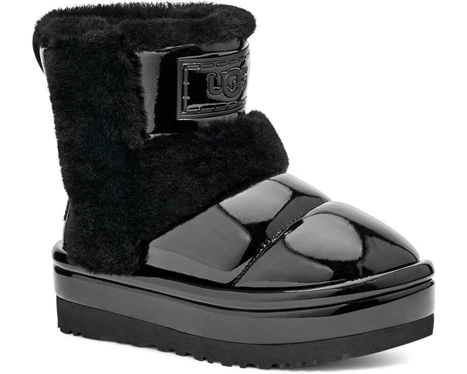 Ботинки UGG Classic Chillapeak Shine, черный