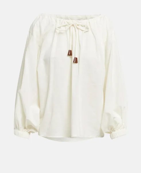 Рубашка блузка Alysi, цвет Wool White