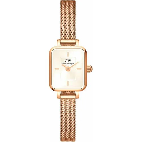 Наручные часы Daniel Wellington Quadro, розовый