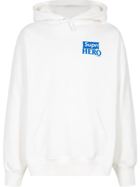 Худи из коллаборации с Antihero Supreme, белый