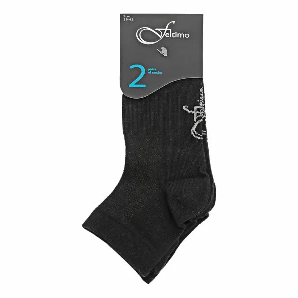Комплект носков женских Feltimo черных 39-42