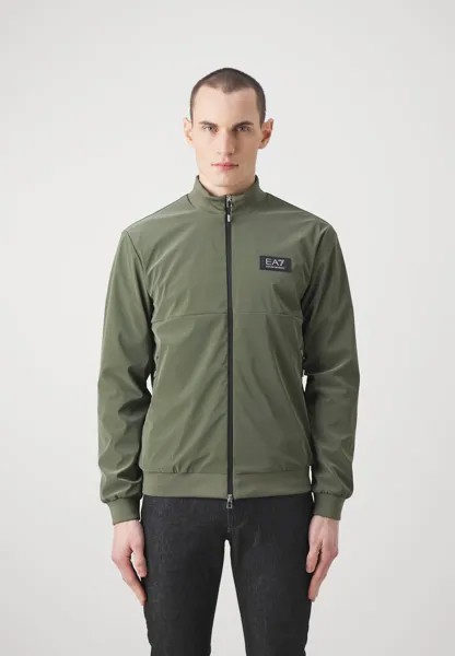 Куртка-бомбер Jacket EA7 Emporio Armani, цвет verde scuro