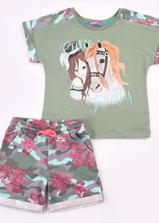 Batik Комплект для девочки (футболка, шорты) 0071