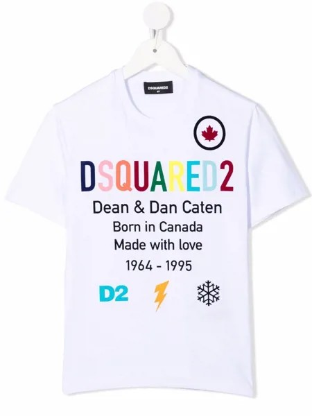 Dsquared2 Kids футболка с логотипом