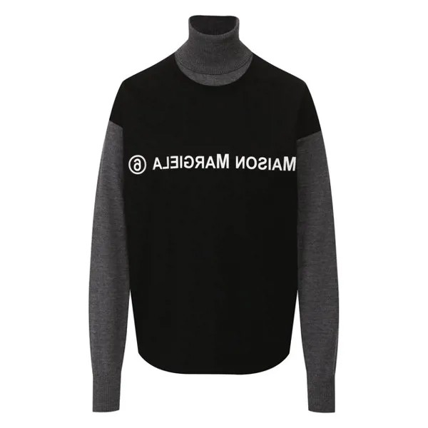 Шерстяная водолазка Mm6