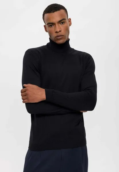 Вязаный свитер TURTLENECK Antioch, цвет navy