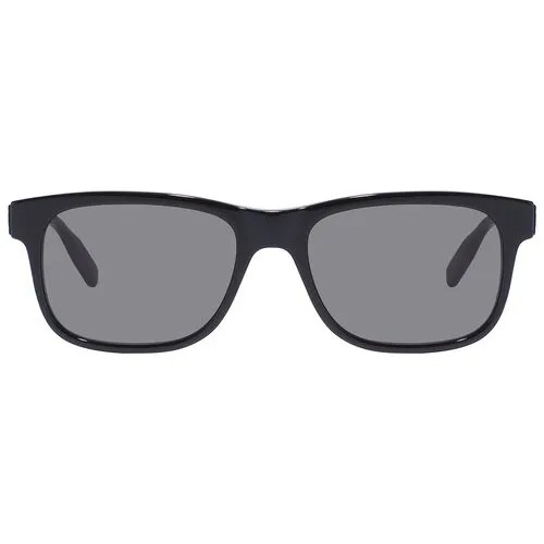 Солнцезащитные очки Montblanc 0163S 001, черный, серый