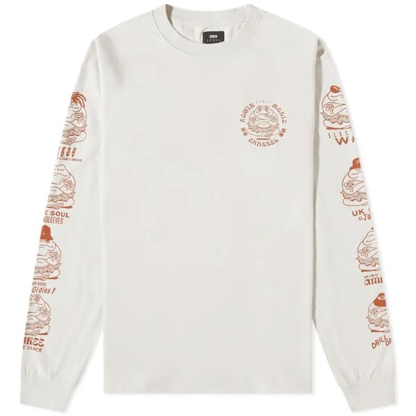 Футболка Edwin Long Sleeve Music Channel Tee