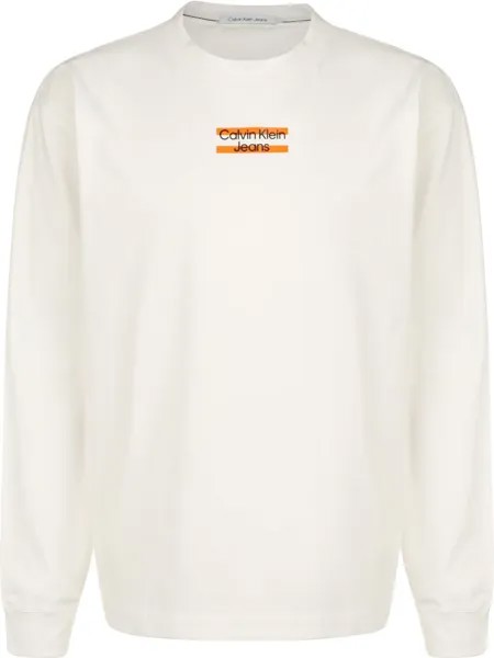 Лонгслив Calvin Klein, цвет bright white