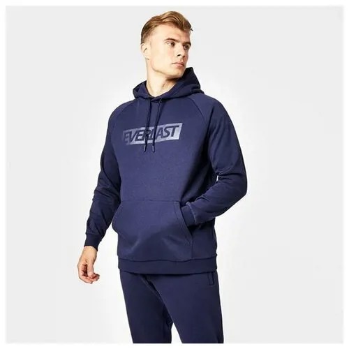 Толстовка Everlast Overhead Logo Hoodie Navy - Everlast - Синий - 50-L