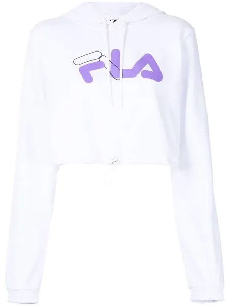 Fila укороченное худи с логотипом
