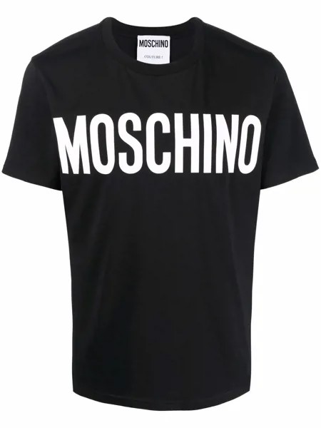 Moschino футболка с логотипом