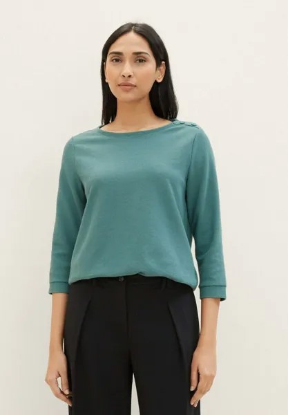 Рубашка с длинным рукавом TOM TAILOR, цвет sea pine green