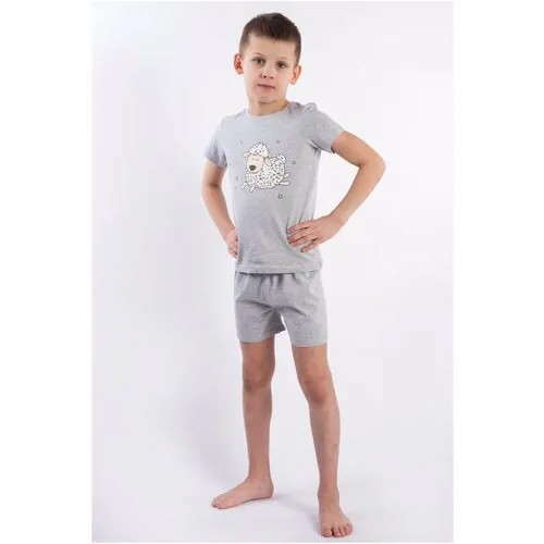 Пижама  Diva Kids, размер 122, серый