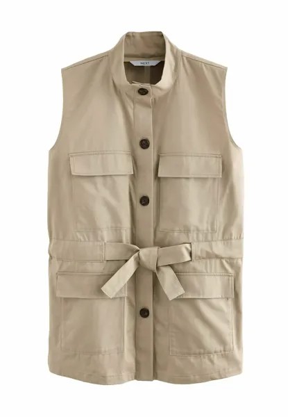 Жилет UTILITY SLEEVELESS Next, цвет Stone