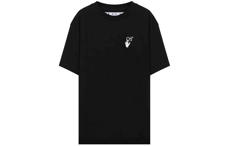 OFF-WHITE Футболка унисекс, цвет Black