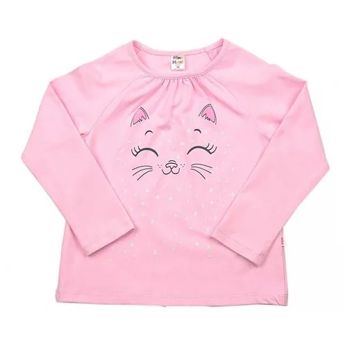 Лонгслив Mini Maxi, хлопок, размер 104, розовый