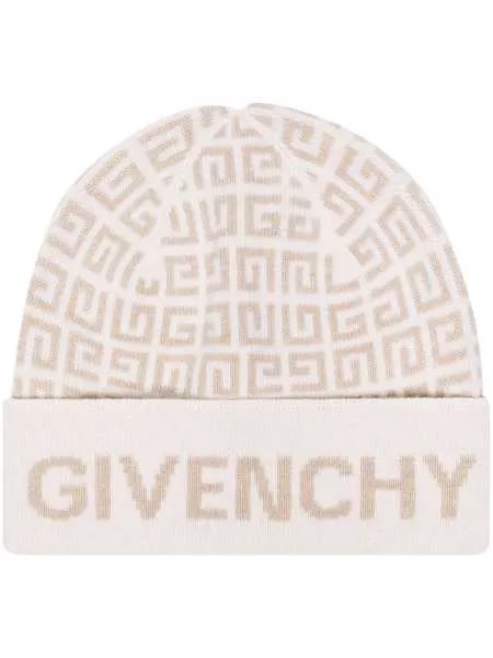 Givenchy шапка бини с жаккардовым логотипом 4G