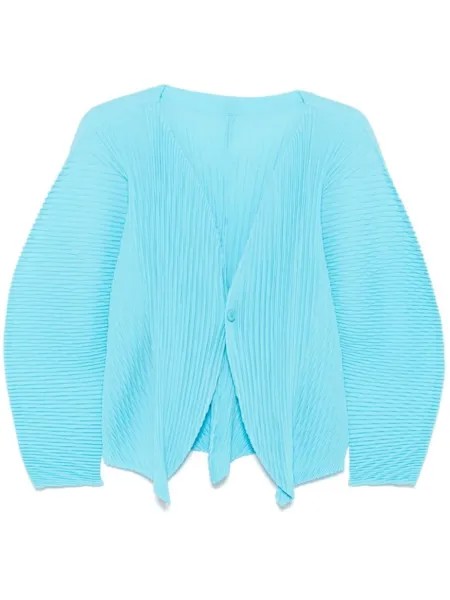 Issey Miyake пиджак Leaf Pleats, синий