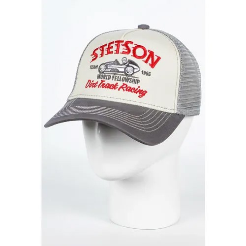 Бейсболка STETSON, размер UNI, серый