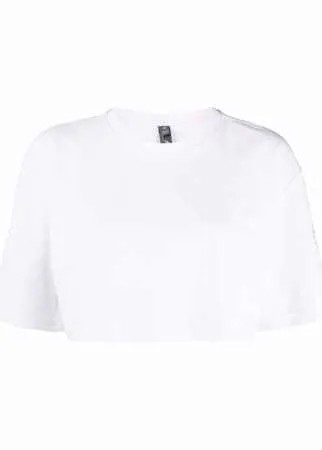 Adidas by Stella McCartney укороченная футболка с логотипом
