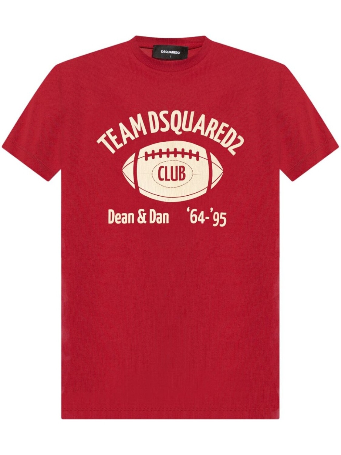 Dsquared2 футболка с логотипом DSQUARED2, красный