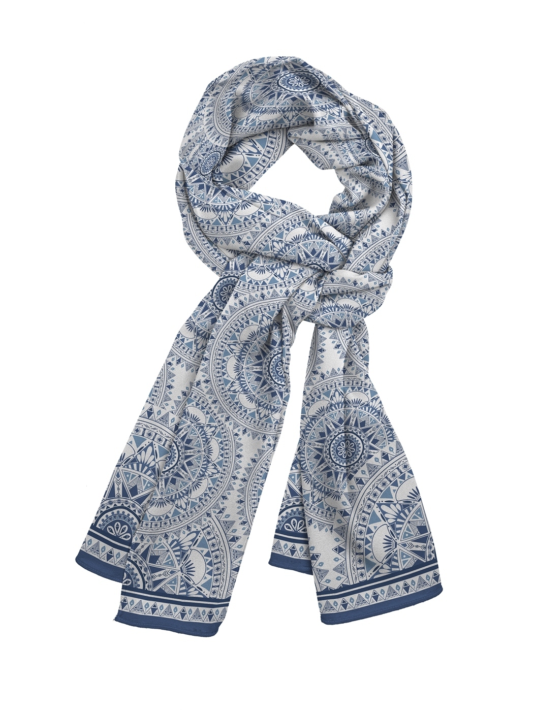 Палантин женский sfer.tex 8037750 голубой