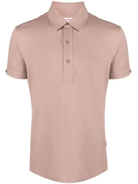 Orlebar Brown рубашка поло Sebastian, розовый
