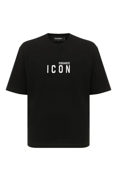 Хлопковая футболка Icon Dsquared2