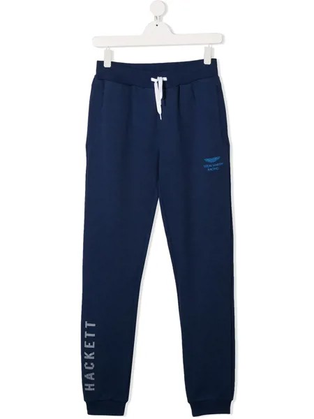 Hackett Kids спортивные брюки Aston Martin Racing с логотипом