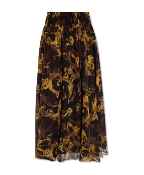 Юбка макси Versace Jeans Couture, черный