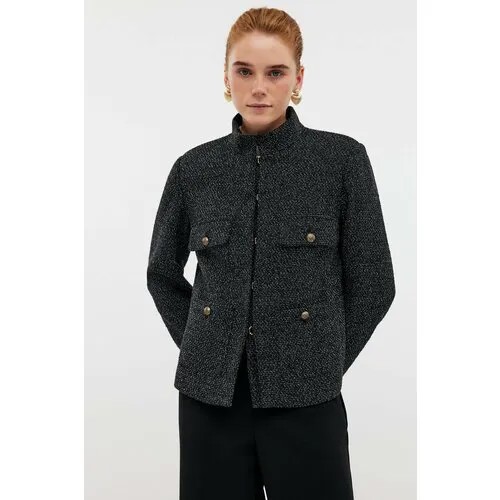 Кардиган Baon B1224507, размер L, , black melange