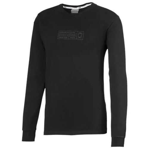 Лонгслив PUMA Bounce LS Tee размер XL, черный