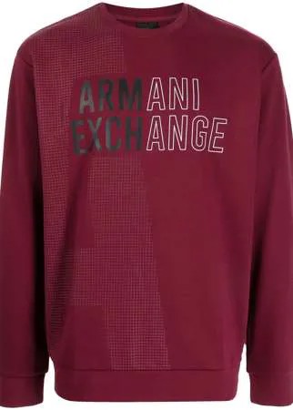 Armani Exchange футболка с длинными рукавами и логотипом