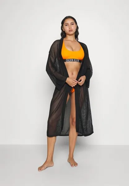 Пляжный аксессуар КАФТАН Calvin Klein Swimwear, Черный