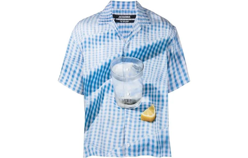 Мужская рубашка Jacquemus, цвет Blue