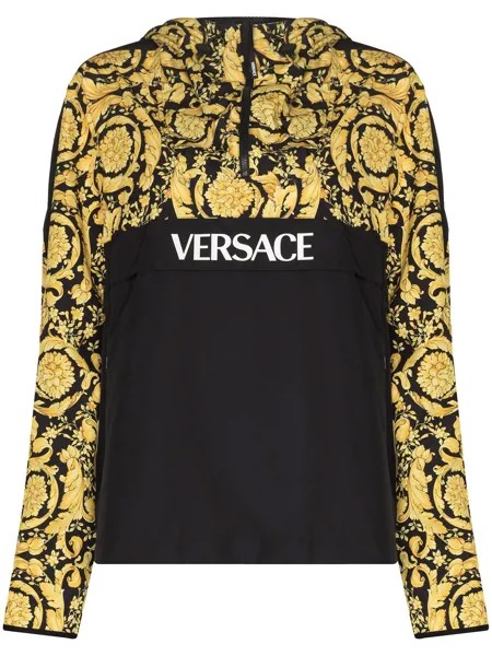 Versace Barocco logo-print track jacket