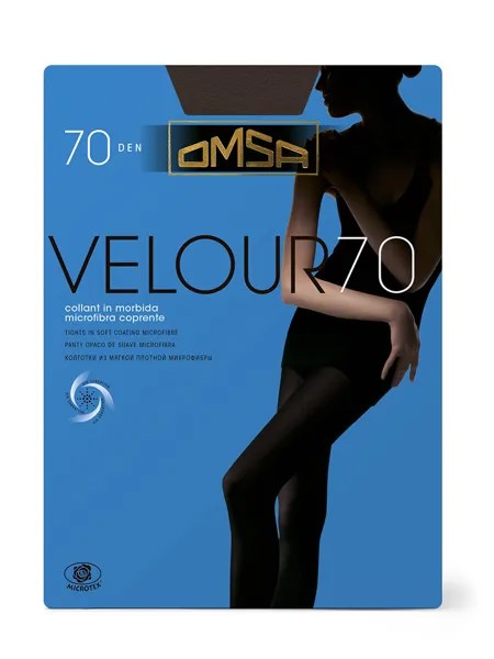 Колготки oms velour 70 moro