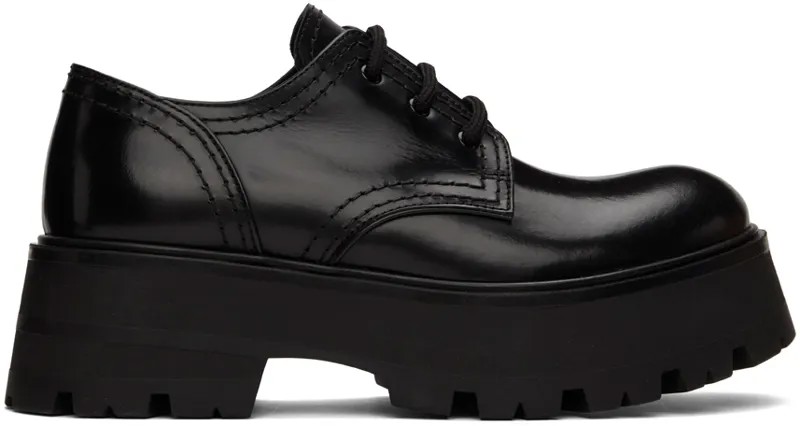 Черные оксфорды Rave Alexander McQueen