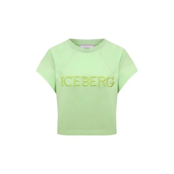 Хлопковая футболка Iceberg