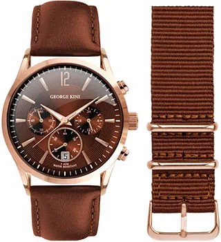 Fashion наручные  мужские часы George Kini GK.12.3.6R.112. Коллекция Gents Collection