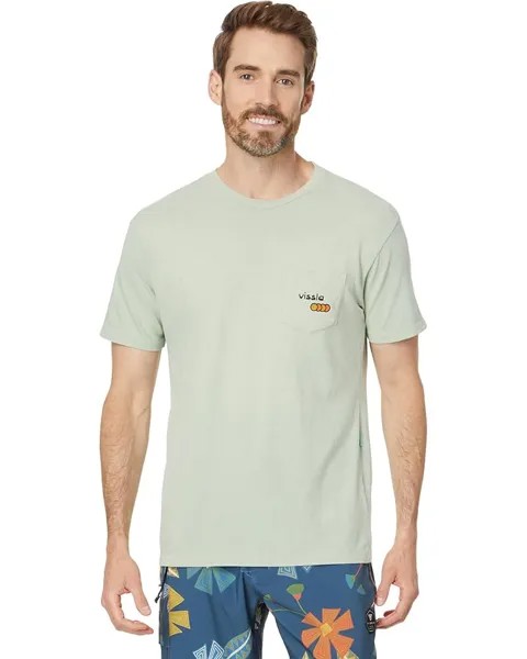Футболка VISSLA Calypso Tee, цвет Agave