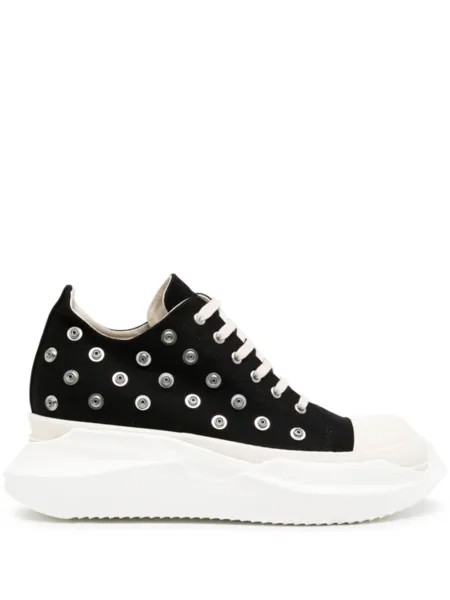 Rick Owens DRKSHDW кеды с люверсами, черный