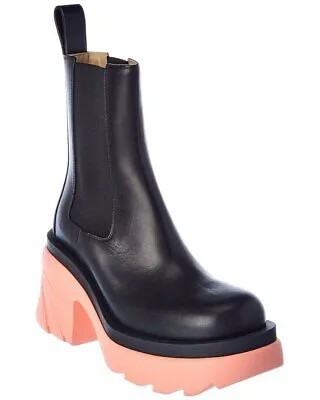 Женские кожаные ботинки Bottega Veneta Flash, черные 39
