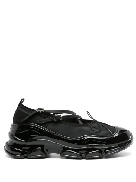Simone Rocha кроссовки Criss-Cross Tracker, черный