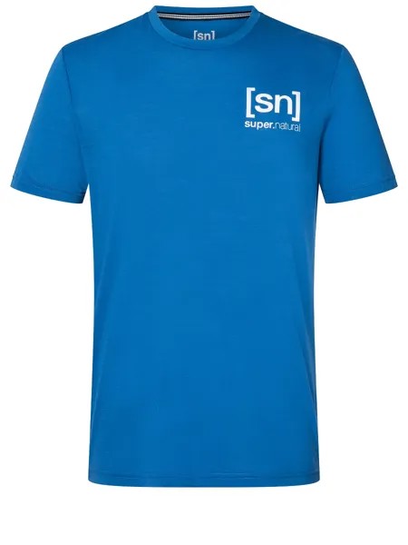 Рубашка super.natural Merino T Shirt, синий